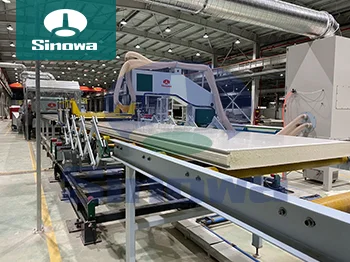 Continuous PU Sandwich Panel Production Line For Construction