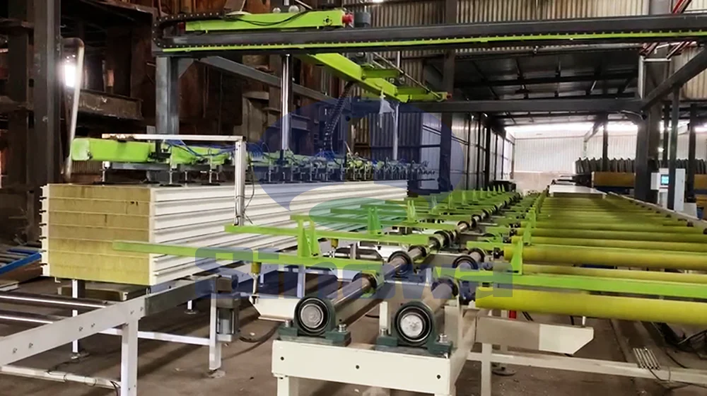 Rock Wool Sandwich Panel Production Line Vendor In China